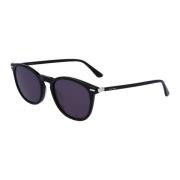 Calvin Klein Black/Grey Blue Sunglasses Black, Unisex