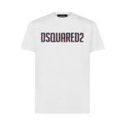 Dsquared2 T-Shirts White, Herr