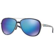 Oakley Marinblå Solglasögon med Prizm Sapphire Multicolor, Dam