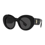 Burberry Margot BE 4370U Sunglasses Black, Dam