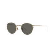 Oliver Peoples G. Ponti-4 Solglasögon Soft Gold/Carbon Grey Yellow, Un...