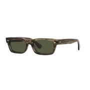 Oliver Peoples Barck Olive Green Solglasögon Davri Green, Unisex