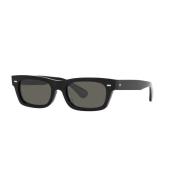 Oliver Peoples Svart/Carbon Grå Solglasögon Davri OV 5510Su Black, Uni...