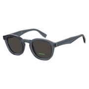 Tommy Hilfiger Blue/Grey Sunglasses TH 2031/S Gray, Herr