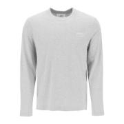 Ami Paris Long Sleeve Tops Gray, Herr