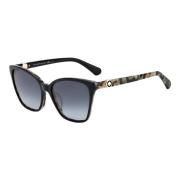 Kate Spade Black/Dark Grey Shaded Sunglasses Amiyah/G/S Black, Dam