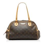 Louis Vuitton Vintage Pre-owned Canvas louis-vuitton-vskor Brown, Dam