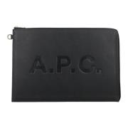 A.p.c. Marknad Dokumenthållare Black, Dam