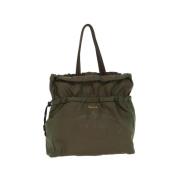 Prada Vintage Pre-owned Nylon prada-vskor Green, Dam