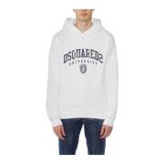 Dsquared2 Hoodies White, Herr