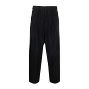 Balmain Trousers Black, Herr