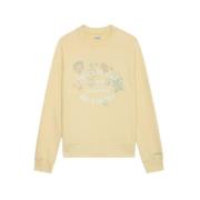 Zadig & Voltaire Ljusgul Sweatshirt med Emblem Yellow, Dam