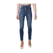 Kocca Modern Kvinna Kocca Skinny Jeans Blue, Dam