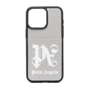 Palm Angels Phone Accessories Gray, Herr