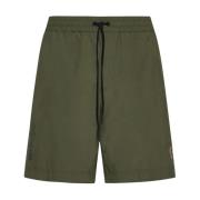 Moncler Casual Shorts Green, Herr