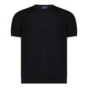 Drumohr T-Shirts Black, Herr