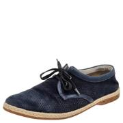 Dolce & Gabbana Pre-owned Pre-owned Mocka sneakers Blue, Dam