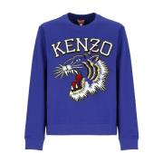Kenzo Round-neck Knitwear Blue, Herr