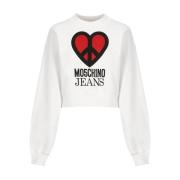 Moschino Sweatshirts White, Dam