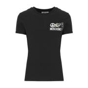 Moschino T-Shirts Black, Dam