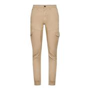 Guess Wide Trousers Brown, Herr