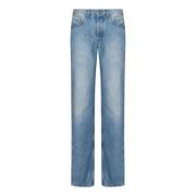 The Attico Straight Jeans Blue, Dam