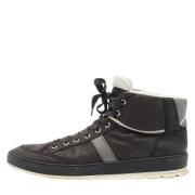 Dior Vintage Pre-owned Laeder sneakers Black, Dam