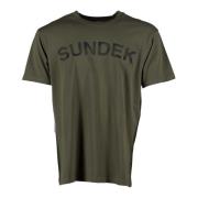 Sundek T-Shirts Green, Herr