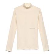 Hinnominate Long Sleeve Tops Beige, Dam