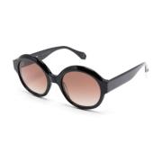 Gigi Studios 6873 1 Sunglasses Black, Unisex