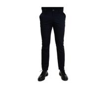 Armani Exchange Slim-fit Trousers Blue, Herr