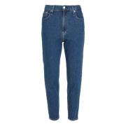 Calvin Klein Jeans Straight Jeans Blue, Dam