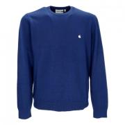 Carhartt Wip Madison Sweater Elder/Wax Streetwear Blue, Herr