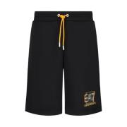 Emporio Armani EA7 Casual Shorts Black, Herr