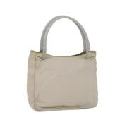 Prada Vintage Pre-owned Nylon prada-vskor White, Dam