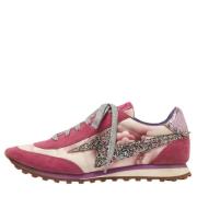 Marc Jacobs Pre-owned Pre-owned Tyg sneakers Pink, Dam