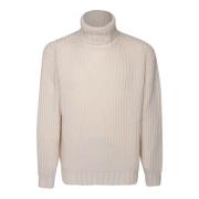 Dell'oglio Knitwear Beige, Herr