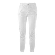 At.P.Co Wide Trousers White, Herr