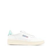 Autry Låg Dam Vit/Turkos Sneakers White, Dam