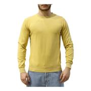 At.P.Co Round-neck Knitwear Yellow, Herr