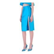 Silvian Heach Midi Skirts Blue, Dam
