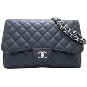 Chanel Vintage Pre-owned Laeder axelremsvskor Black, Dam