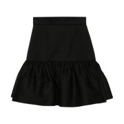 Patou Short Skirts Black, Dam