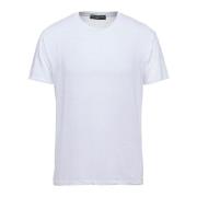 Daniele Fiesoli Vit T-shirts och Polos Kollektion White, Herr
