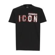 Dsquared2 T-Shirts Black, Herr