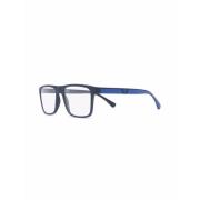 Emporio Armani Ea4115 57591W Clip Sunglasses Blue, Herr