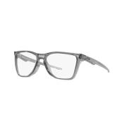Oakley Transparent Grey Eyewear Frames THE CUT Gray, Unisex