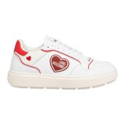 Love Moschino Bold Love Sneakers White, Dam