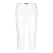 Raffaello Rossi Cropped Jeans White, Dam