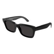 Balenciaga Black/Grey Sunglasses Black, Unisex